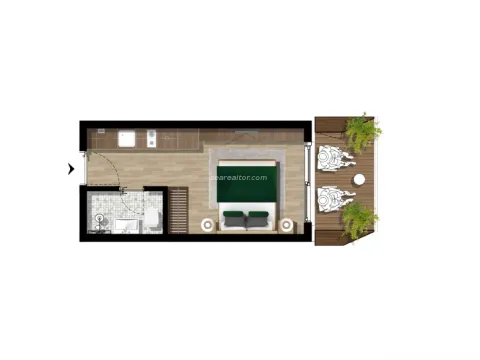 Prodaja, garsonjera, 27m², Kavač, Kotor - image 14