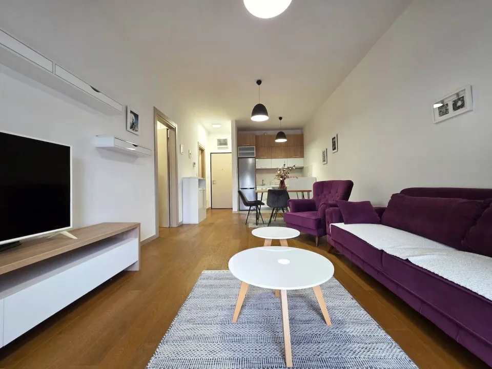 Rent, one bedroom apartment, 52m², Pod Goricom, Podgorica