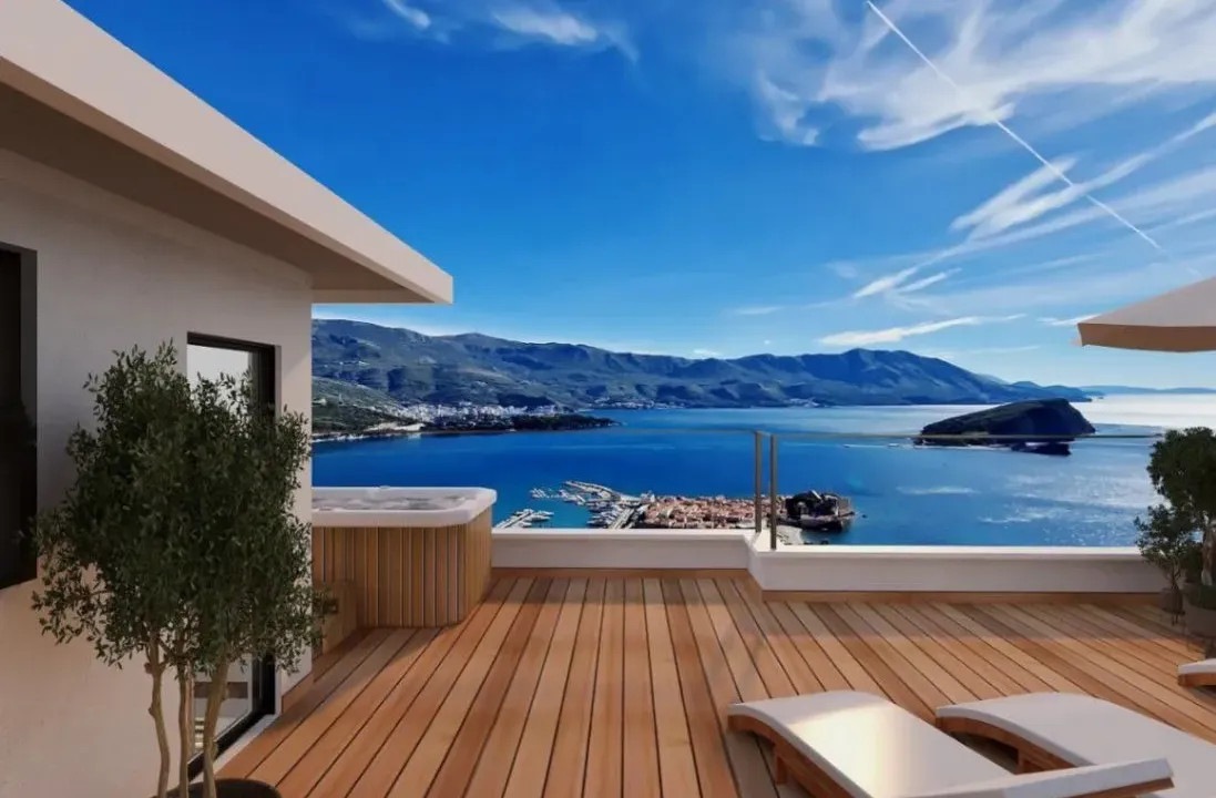 Prodaja, dvosoban stan, 122m², Komoševina, Budva