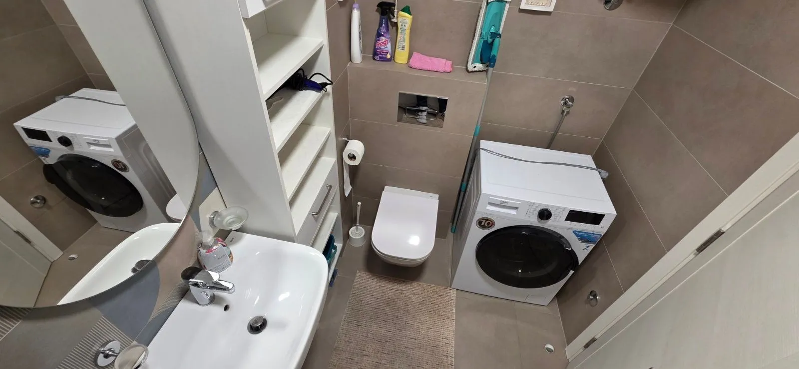Rent, one bedroom apartment, 42m², Pobrežje, Podgorica