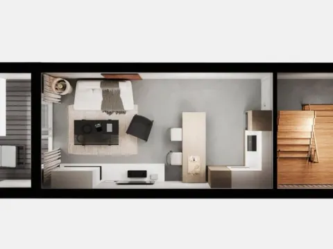 Sale, studio apartment, 31m², Tivat, Crna Gora - image 8