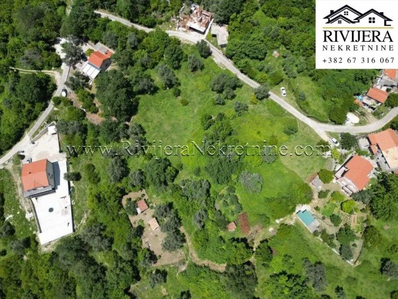 Prodaja, plac, 1258m², Mrčevac, Tivat