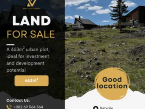 Sale, land lot, 463m², Razvršje, Žabljak
