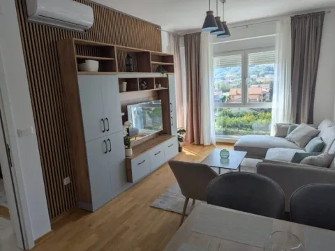 Izdavanje, jednosoban stan, 45m², Zabjelo, Podgorica