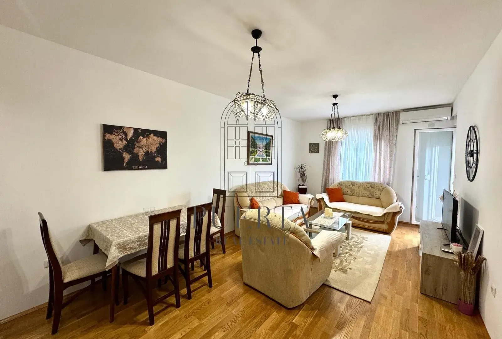 Rent, two bedroom apartment, 66m², Stari Aerodrom, Podgorica