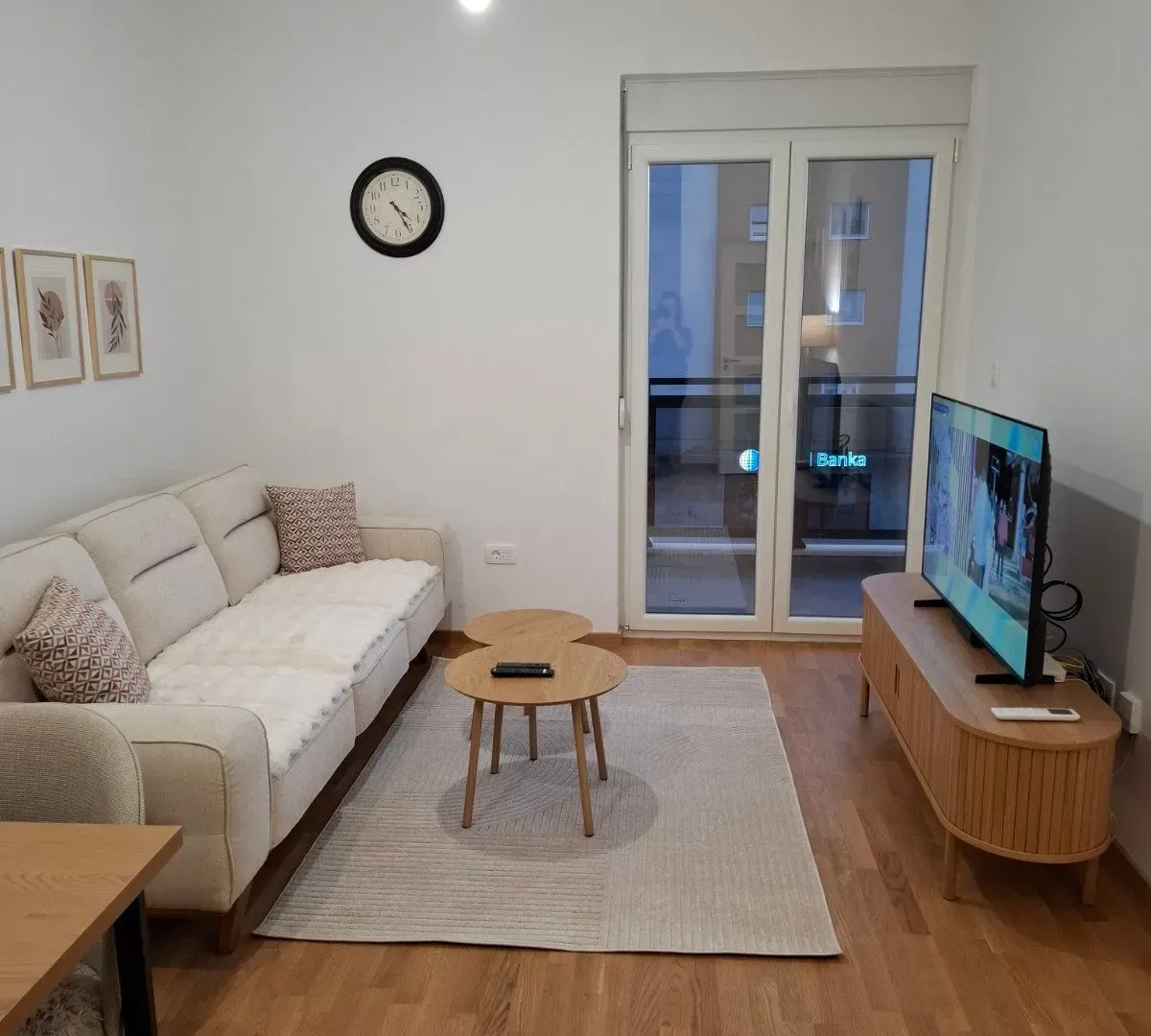 Rent, one bedroom apartment, 47m², Pobrežje, Podgorica
