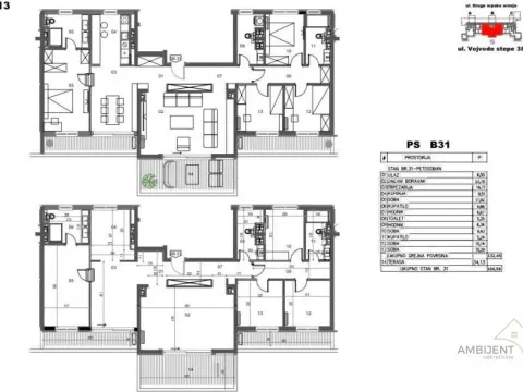 Prodaja, stan, 166m², Voždovac Sve Podlokacije, Beograd - image 12
