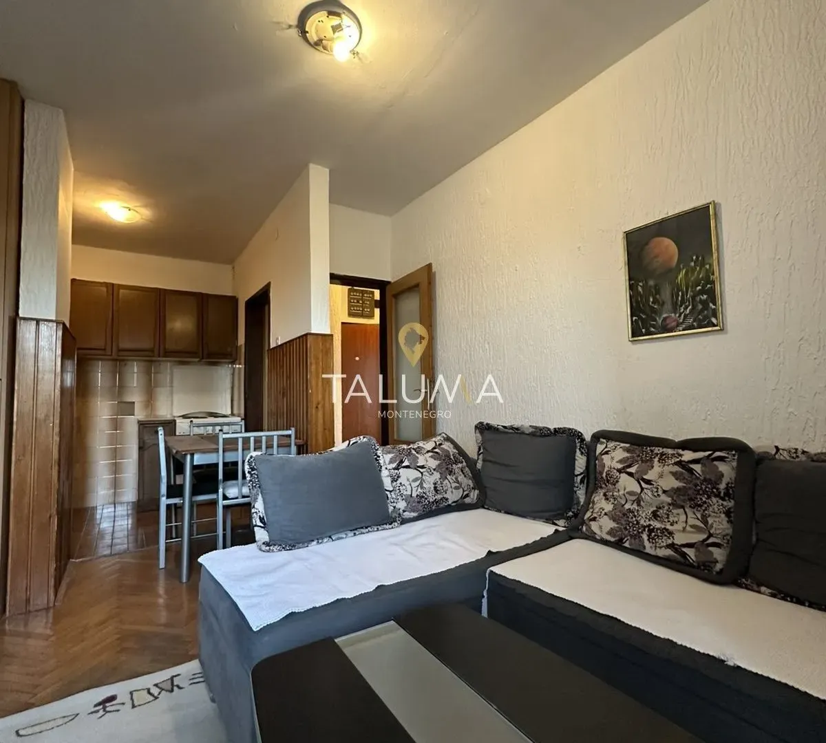 Rent, one bedroom apartment, 35m², Momišići, Podgorica
