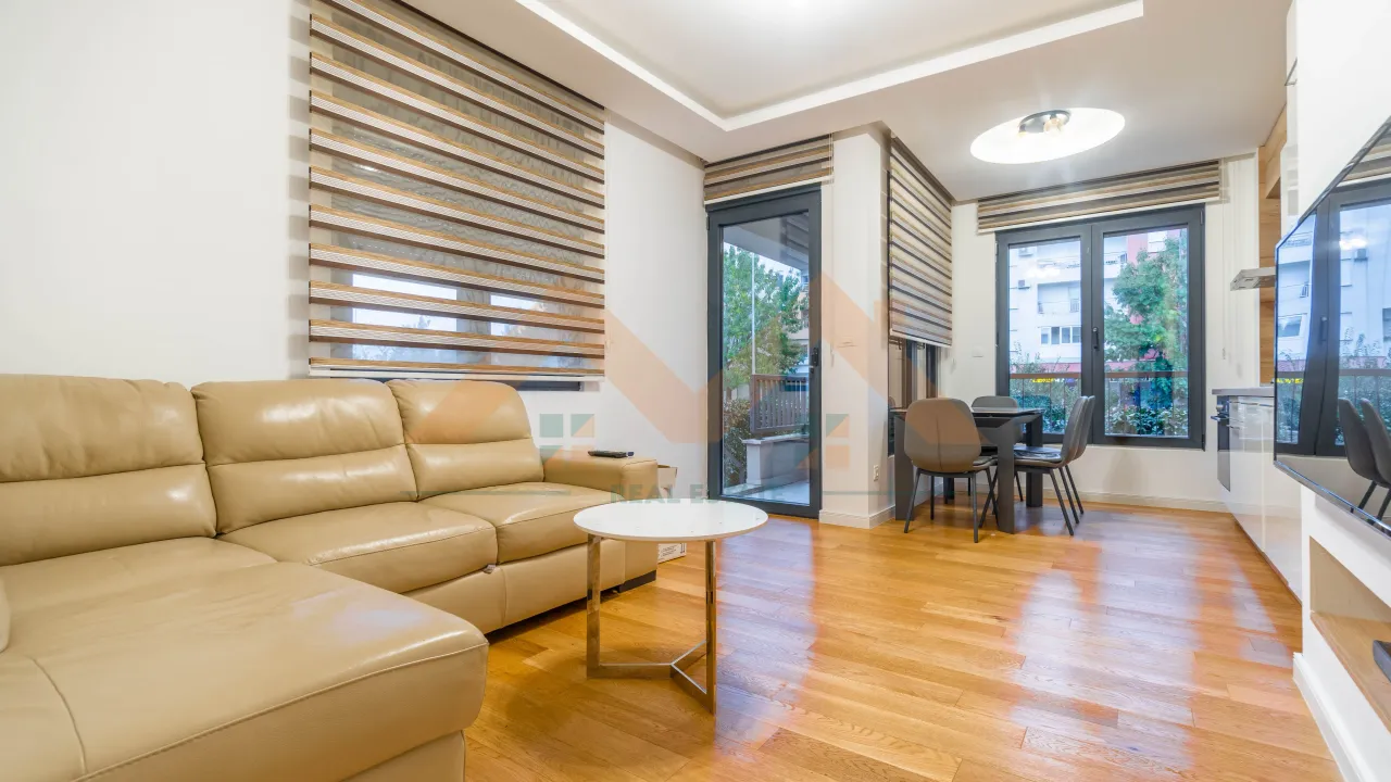 Rent, one bedroom apartment, 45m², Blok 9, Podgorica