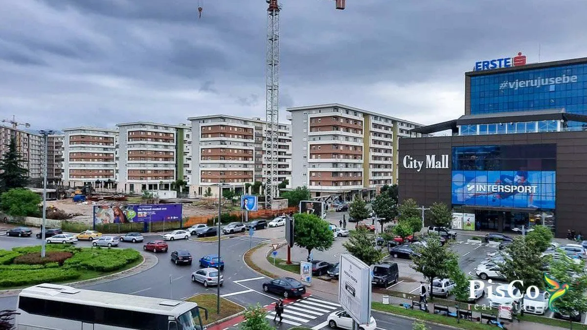 Izdavanje, jednosoban stan, 53m², City Kvart, Podgorica