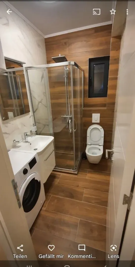 Izdavanje, dvosoban stan, 55m², Kalimanj, Tivat