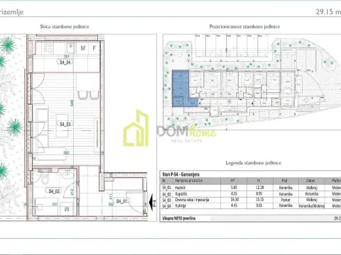 Prodaja, garsonjera, 29m², Momišići, Podgorica - image 2