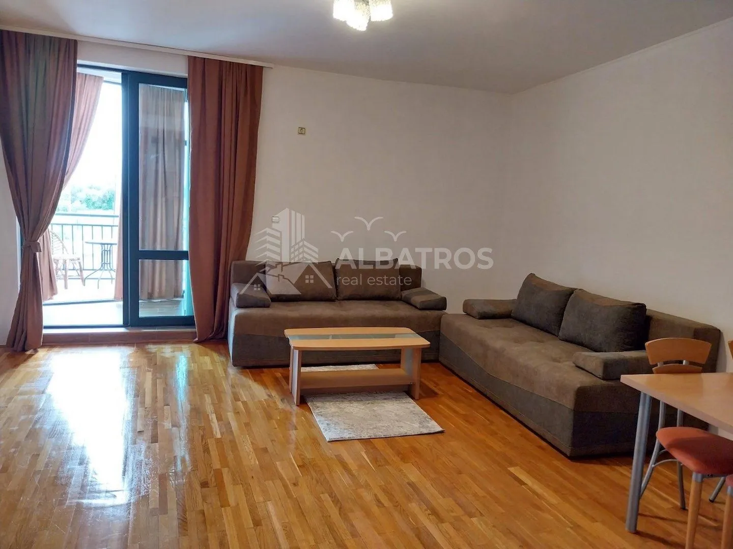 Rent, one bedroom apartment, 50m², Šušanj, Bar