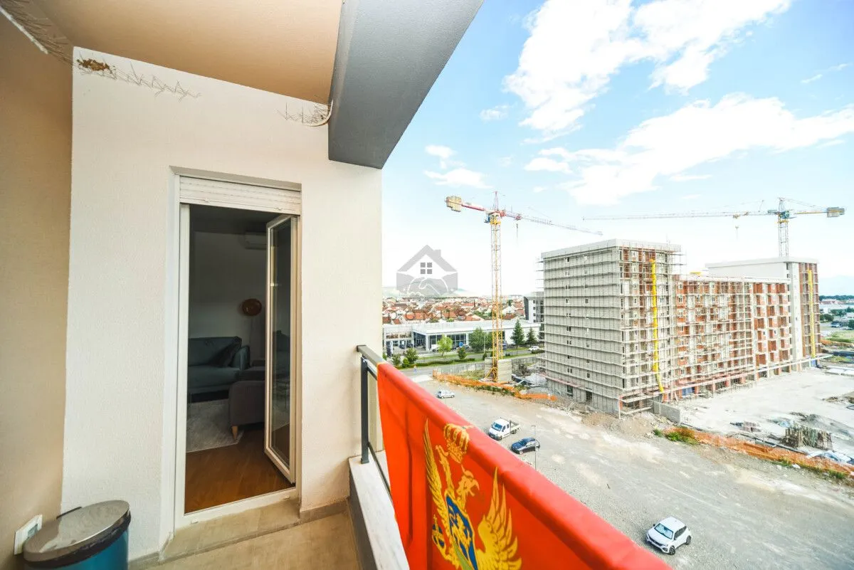 Rent, one bedroom apartment, 45m², Stari Aerodrom, Podgorica