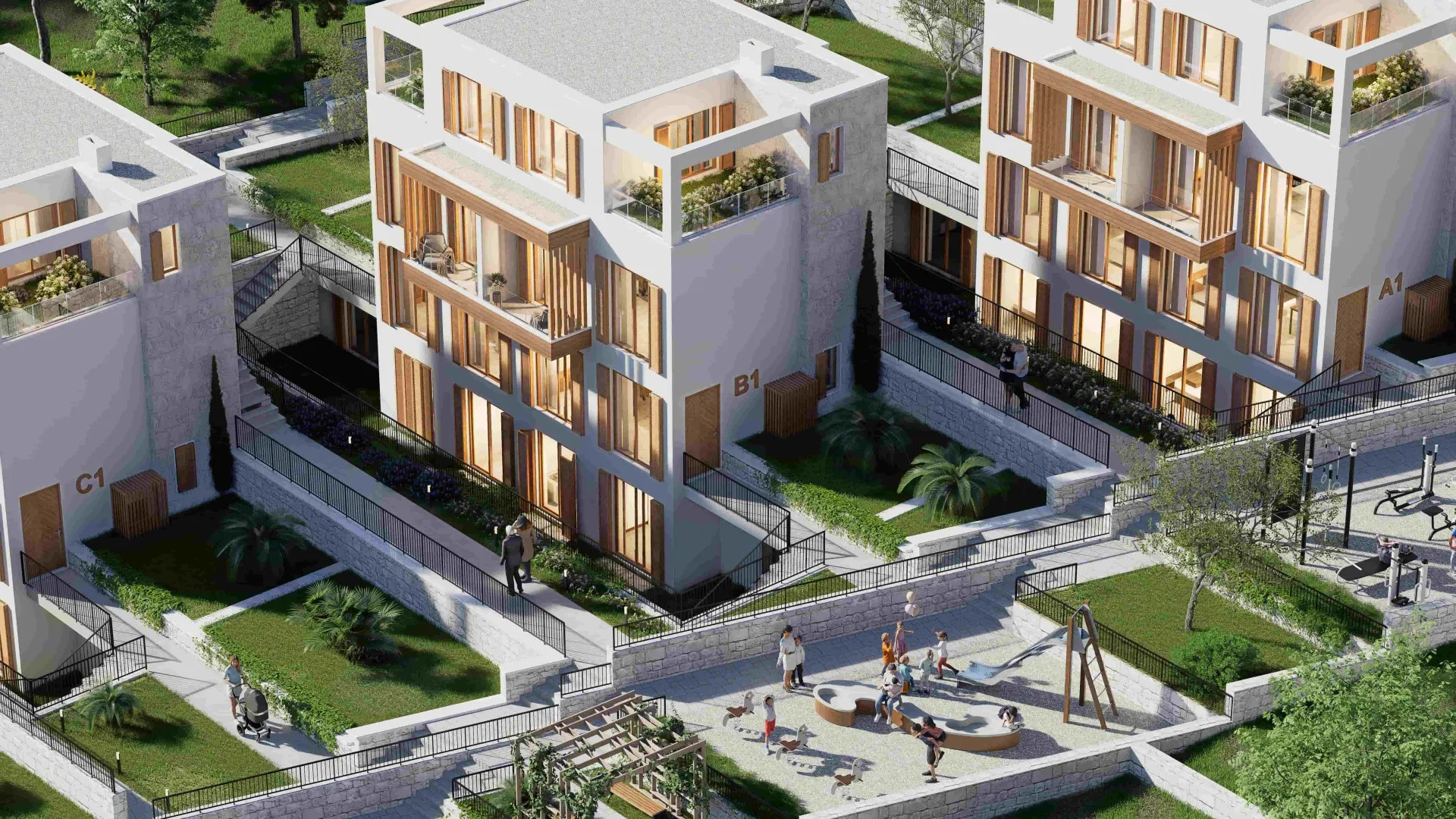 Prodaja, jednosoban stan, 65m², Krašići, Tivat