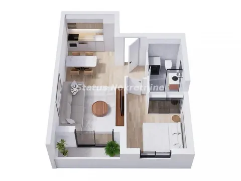 Prodaja, dvosoban stan, 38m², Telep, Novi Sad Sve Podlokacije