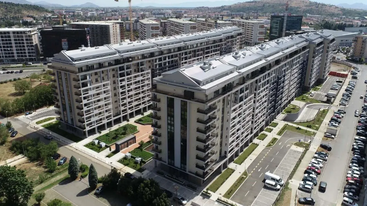 Sale, two bedroom apartment, 69m², Master Kvart, Podgorica