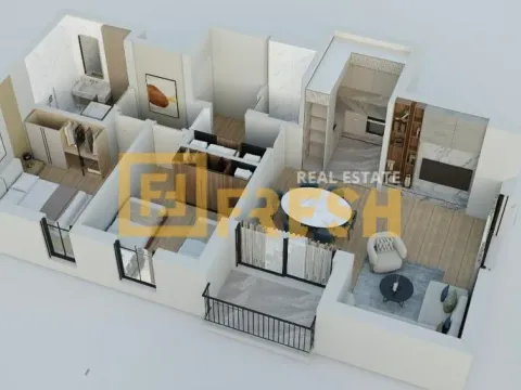 Prodaja, dvosoban stan, 69m², Stari Aerodrom, Podgorica - image 6