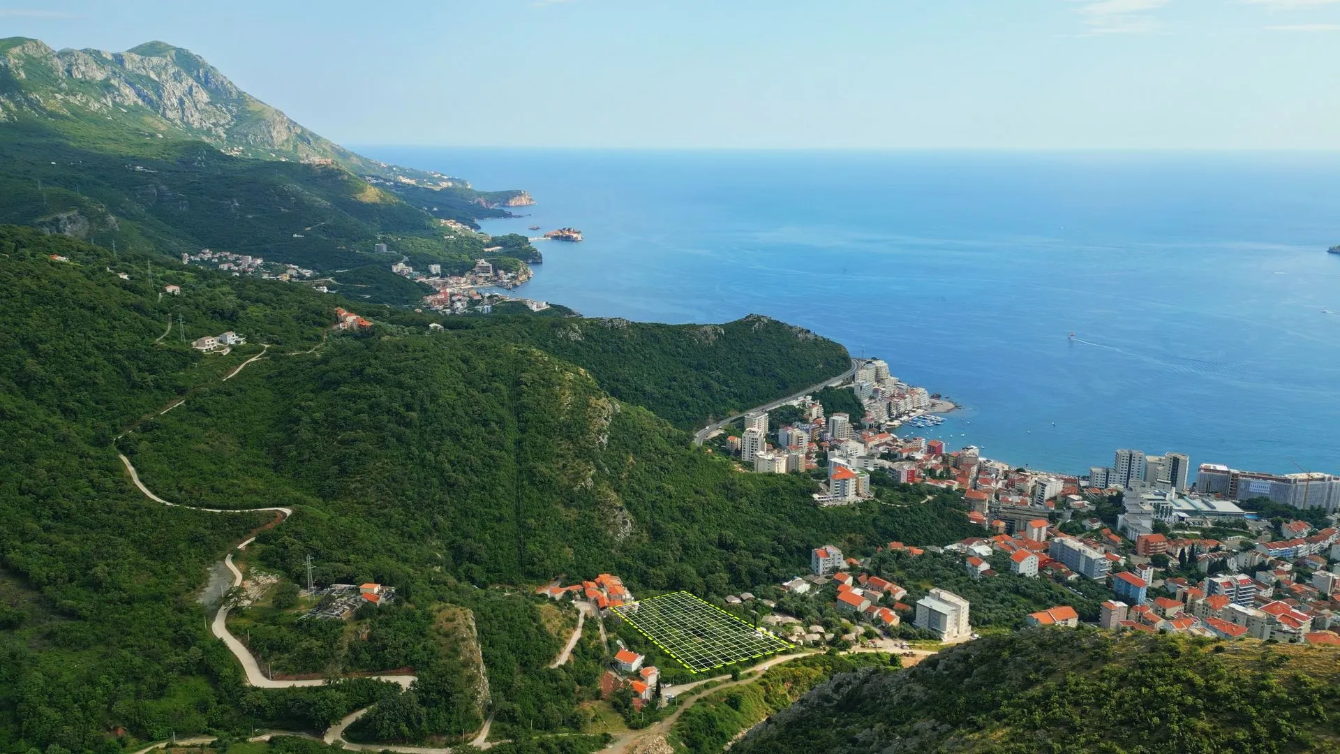 Prodaja, plac, 3650m², Budva, Crna Gora