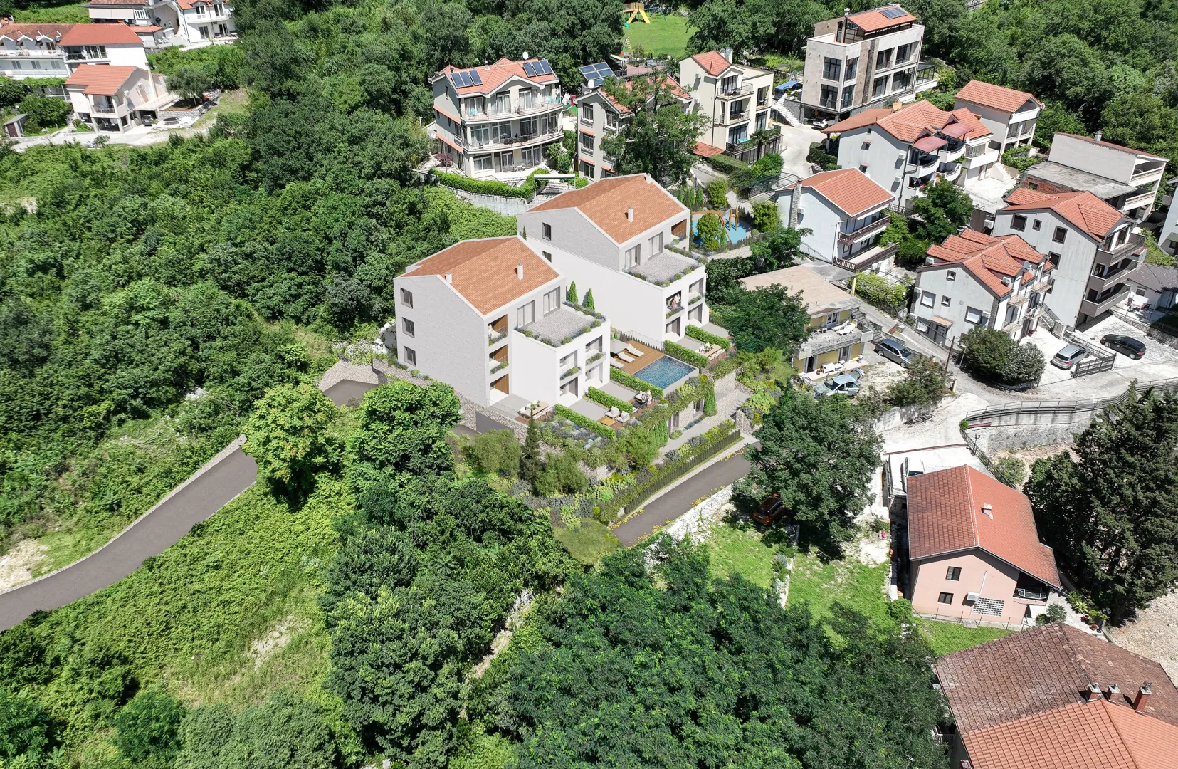 Prodaja, jednosoban stan, 42m², Orahovac, Kotor