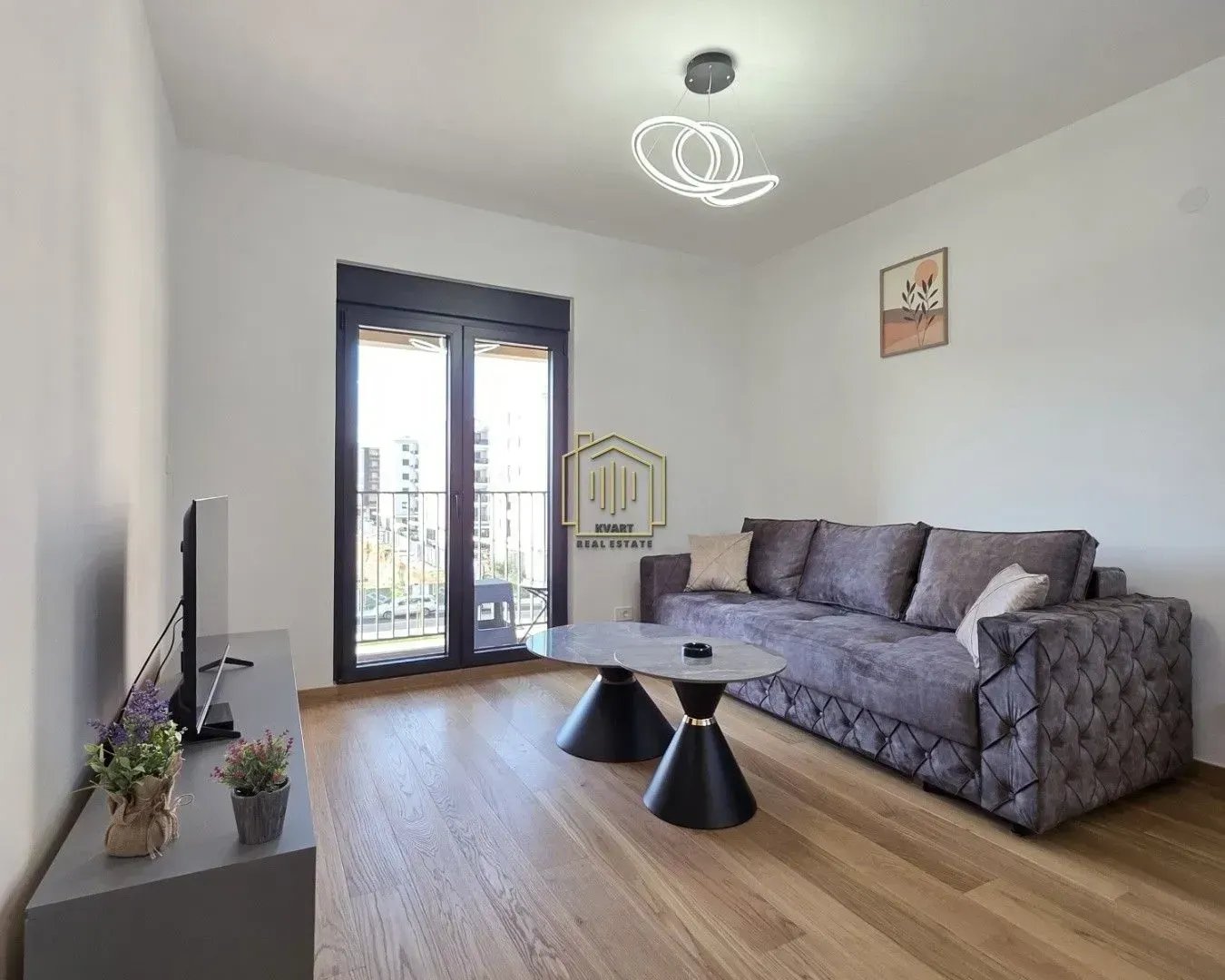 Rent, one bedroom apartment, 48m², Podgorica, Crna Gora