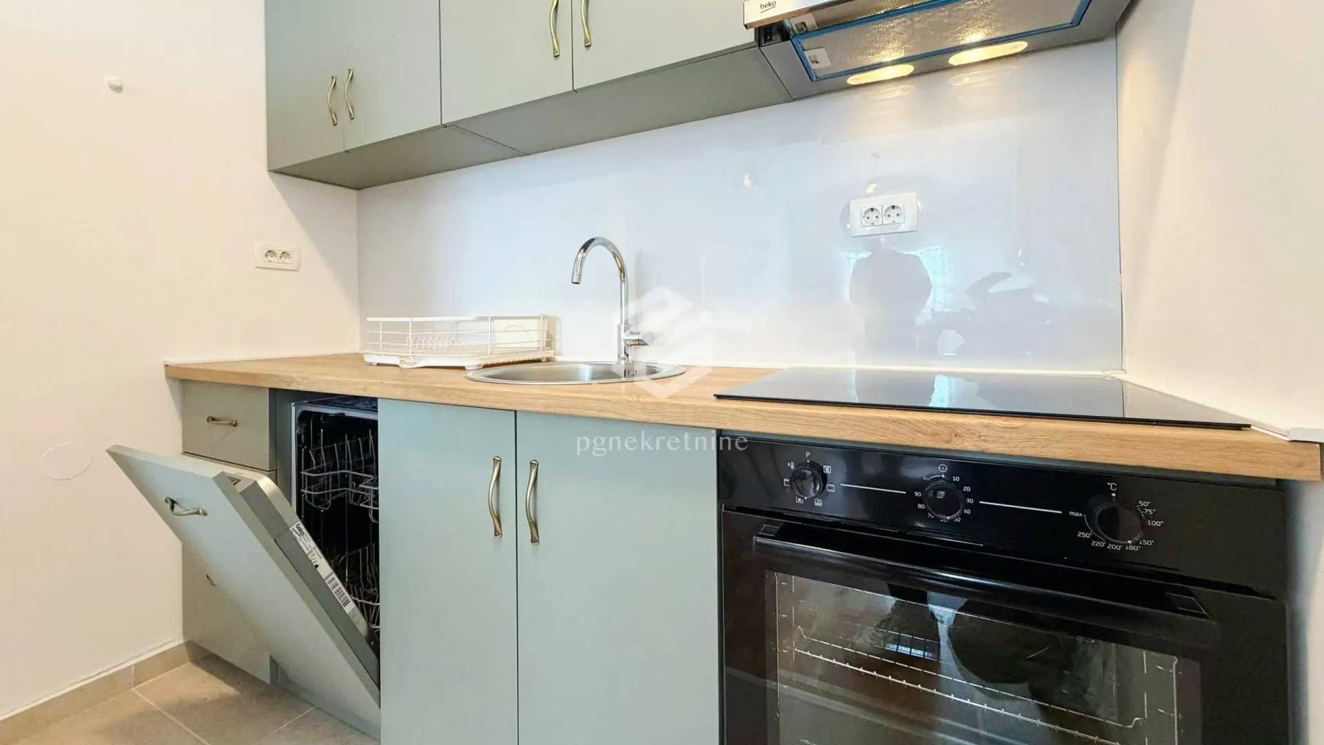 Rent, one bedroom apartment, 43m², Zabjelo, Podgorica