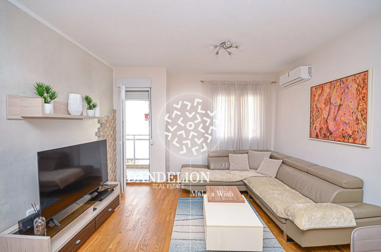 Rent, one bedroom apartment, 59m², Central Point, Podgorica