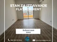 Rent, studio apartment, 30m², Šušanj, Bar