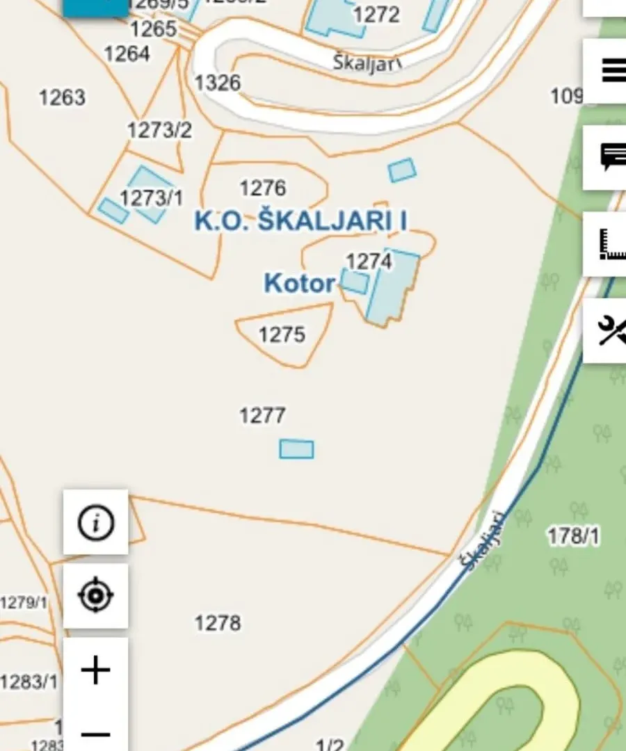 Prodaja, plac, 12000m², Kotor, Crna Gora