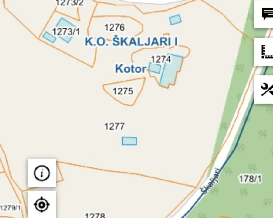 Sale, land lot, 12000m², Kotor, Crna Gora