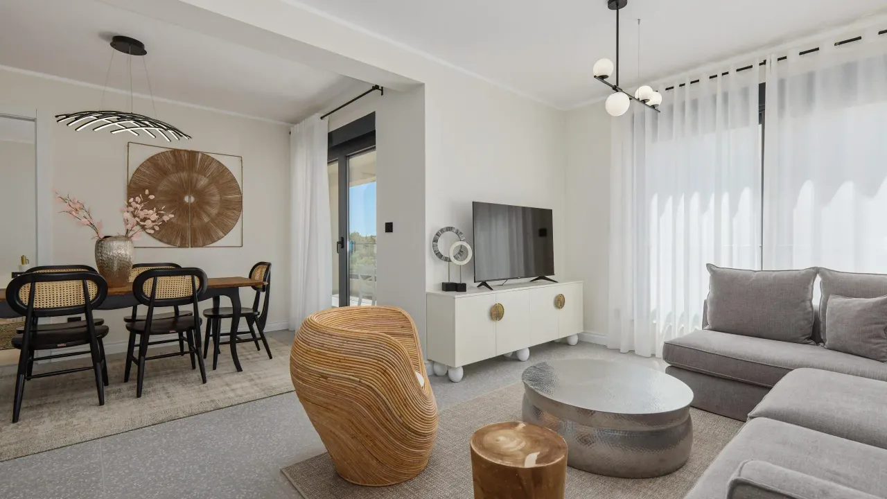 Rent, apartment, 93m², Tivat, Crna Gora