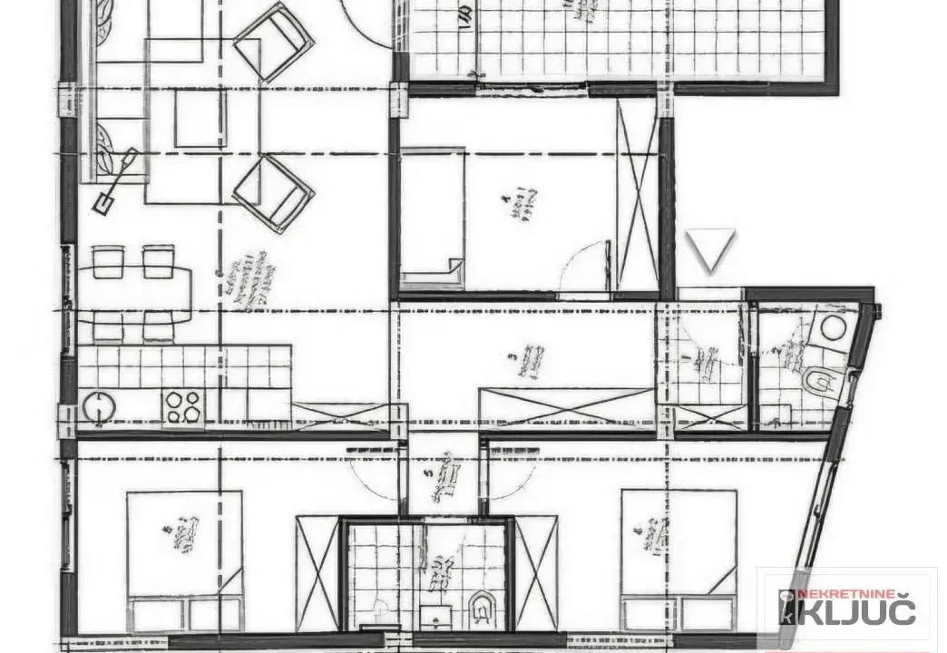 Sale, four bedroom apartment, 85m², Bulevar patrijarha Pavla, Novi Sad Sve Podlokacije