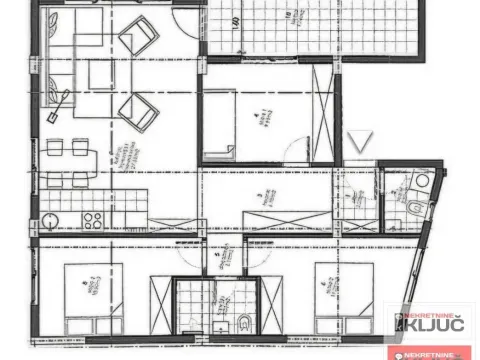 Sale, four bedroom apartment, 85m², Bulevar patrijarha Pavla, Novi Sad Sve Podlokacije