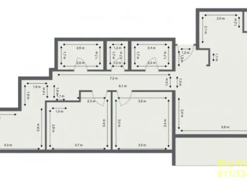 Sale, four bedroom apartment, 104m², Vidikovački venac, Rakovica - image 17