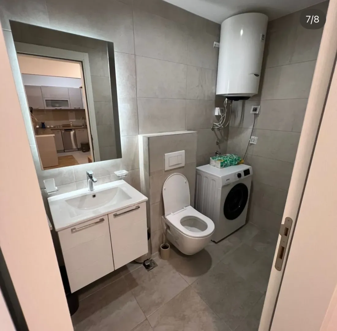 Rent, one bedroom apartment, 46m², Stari Aerodrom, Podgorica