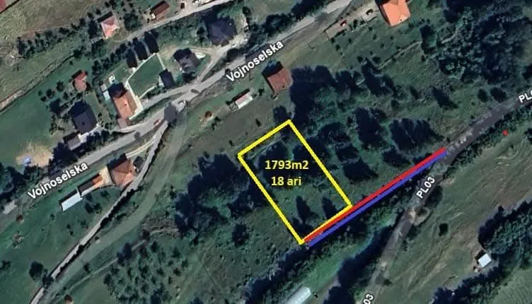 Sale, land lot, 1800m², Centar, Plav