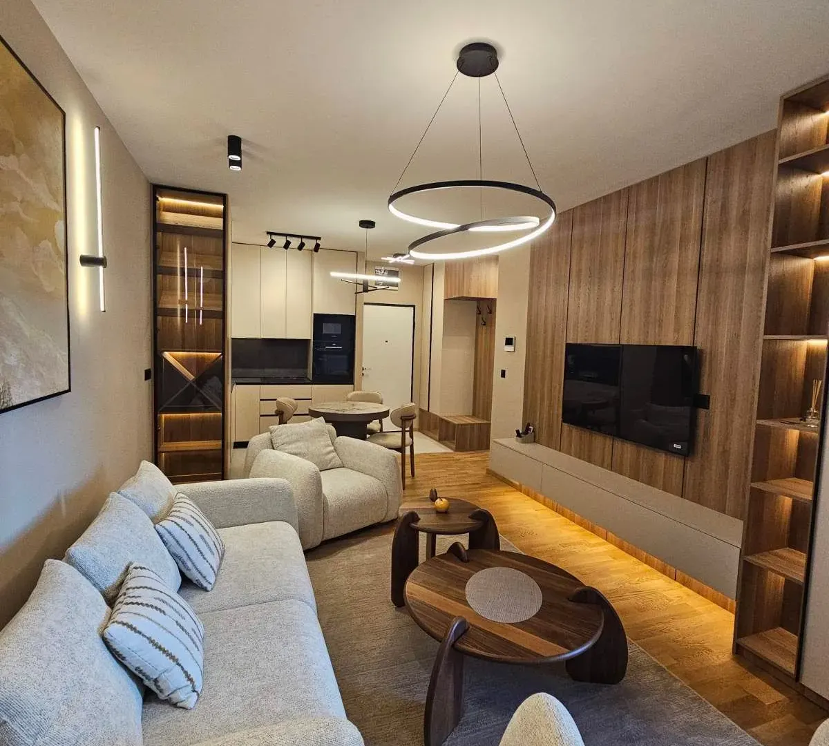 Rent, one bedroom apartment, 47m², Stari Aerodrom, Podgorica