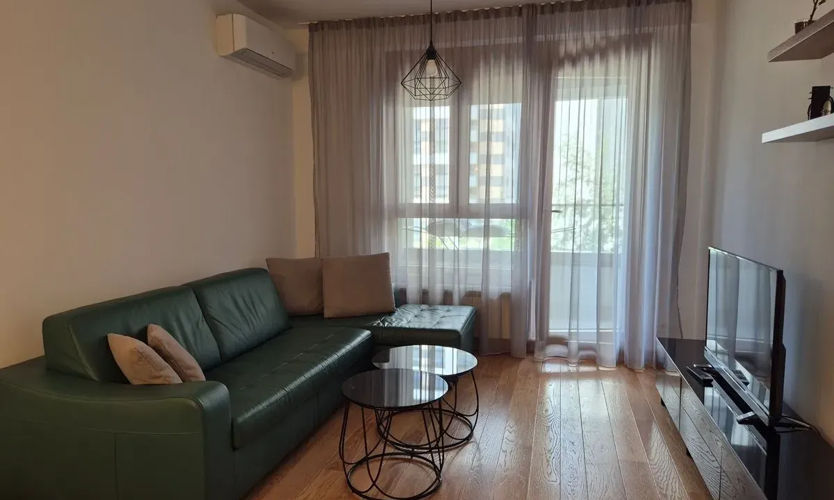 Rent, two bedroom apartment, 48m², Novi Beograd Blok 65, Novi Beograd Sve Podlokacije
