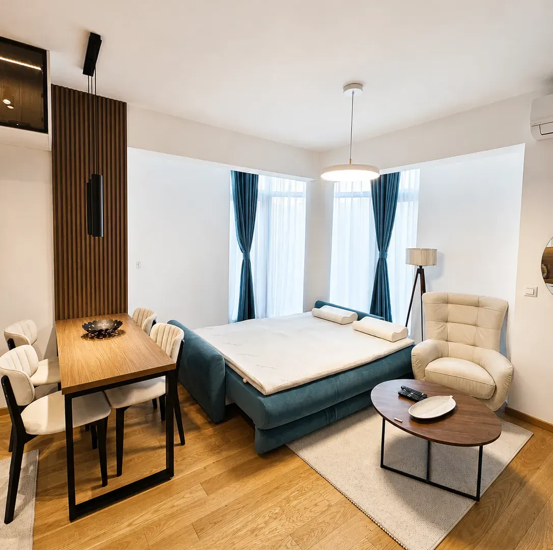 Rent, one bedroom apartment, 42m², Bečići, Budva