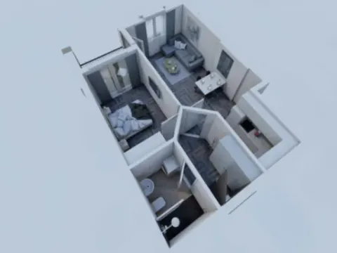 Prodaja, jednosoban stan, 48m², Šušanj, Bar - image 2