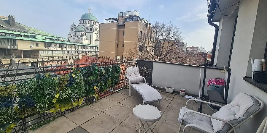 Izdavanje, trosoban stan, 100m², Vračar Hram, Vračar Sve Podlokacije