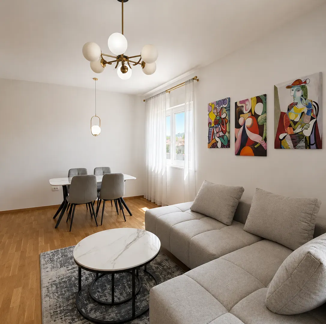 Rent, one bedroom apartment, 48m², Zabjelo, Podgorica