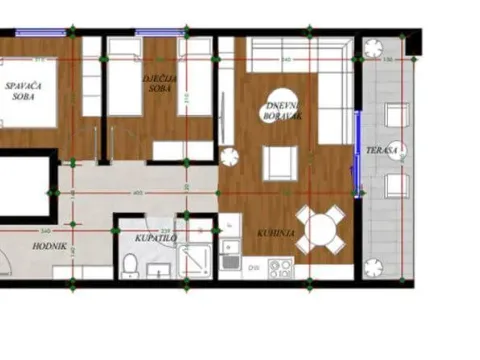 Prodaja, dvosoban stan, 57m², Gorica C, Podgorica - image 7