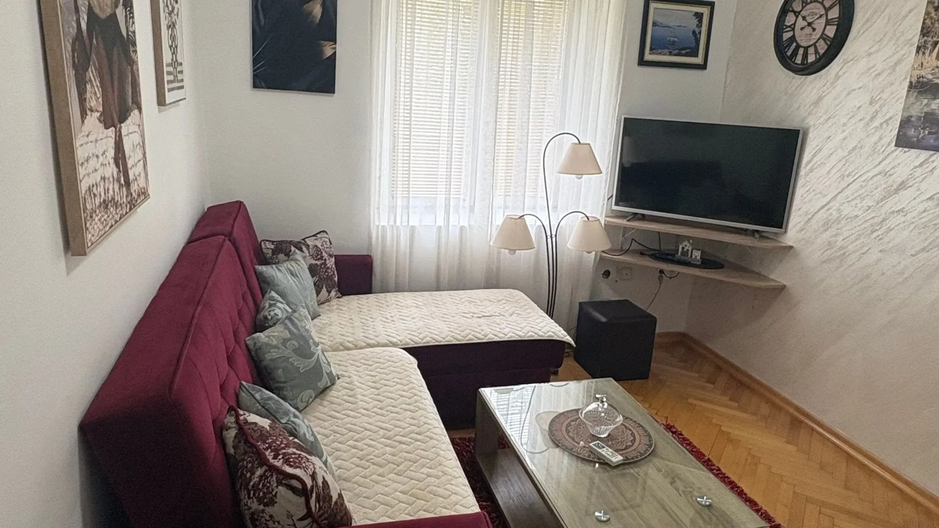 Rent, two bedroom apartment, 43m², Gorica C, Podgorica
