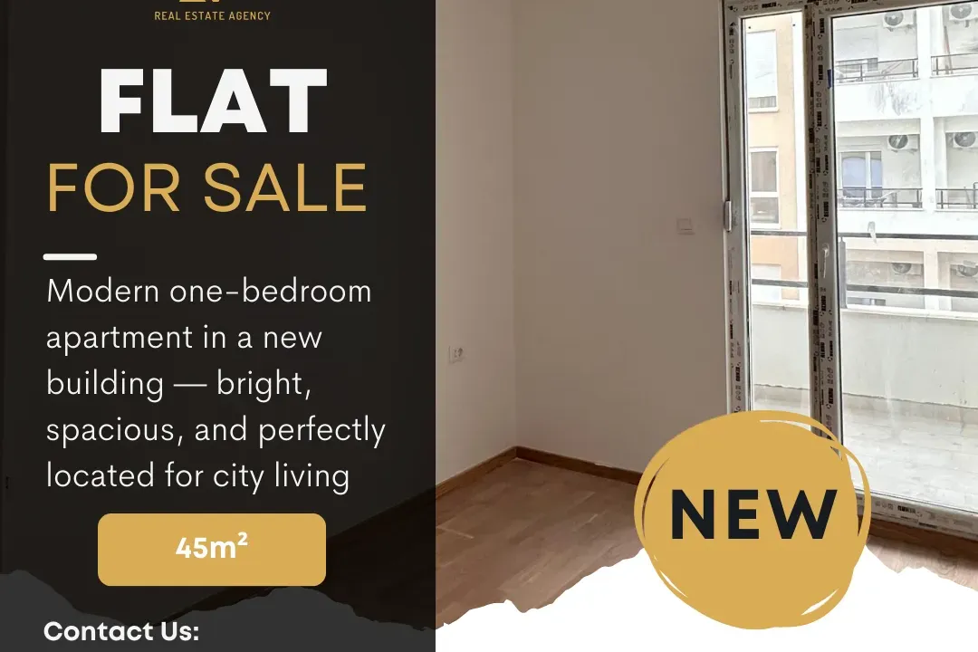 Sale, one bedroom apartment, 45m², Zabjelo, Podgorica