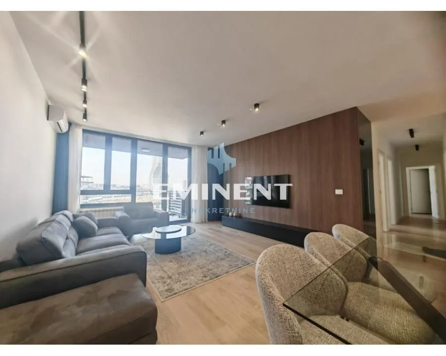 Rent, four bedroom apartment, 120m², Savski Venac, Beograd
