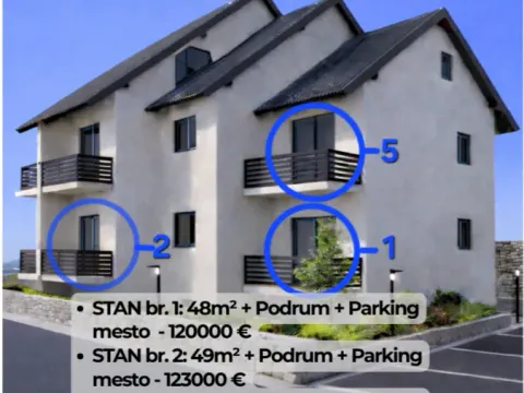 Prodaja, dvosoban stan, 48m², Žabljak II, Žabljak - image 13