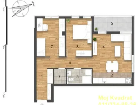 Prodaja, trosoban stan, 66m², Banja Vrdnik, Irig - image 3