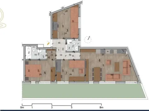 Sale, three bedroom apartment, 69m², Medijana, Niš - image 2