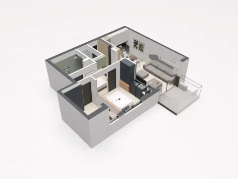 Prodaja, trosoban stan, 65m², Nova Pazova, Stara Pazova - image 1